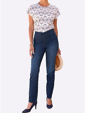 Jean avec coton - taille courte - witt