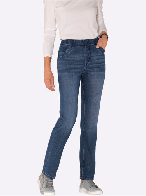 Jean avec coton - taille courte - witt - Kiabi