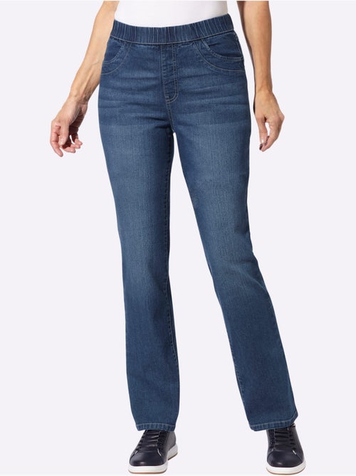 Jean avec coton - taille courte - witt - Kiabi