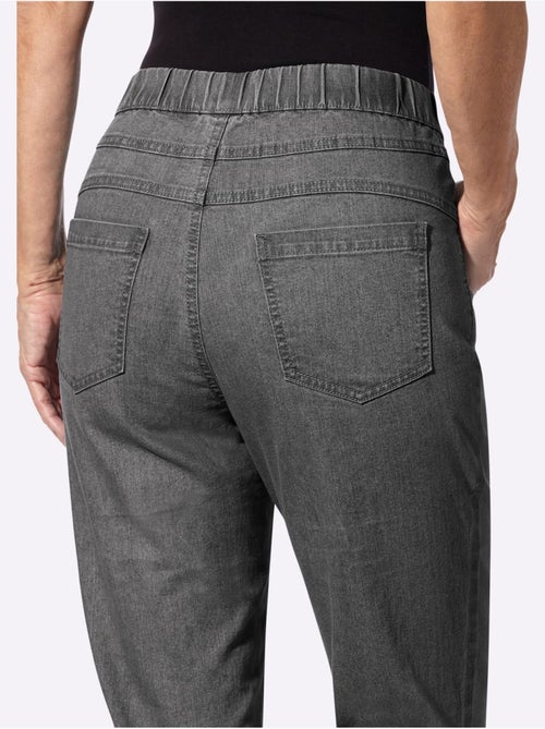 Jean avec coton - taille courte - witt - Kiabi Jean avec coton - taille courte - witt - Kiabi