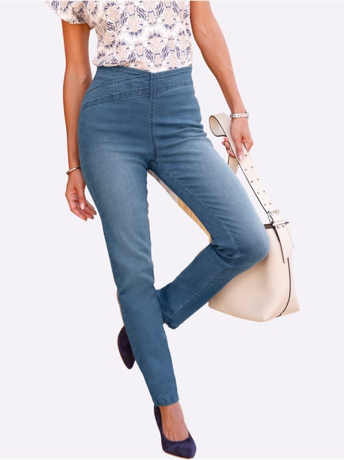 Jean Avec Coton - Taille Standard - Witt - Kiabi Jean Avec Coton - Taille Standard - Witt - Kiabi