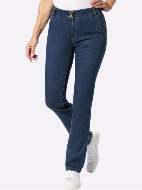 Jean avec coton - taille standard - witt - Kiabi Jean avec coton - taille standard - witt - Kiabi