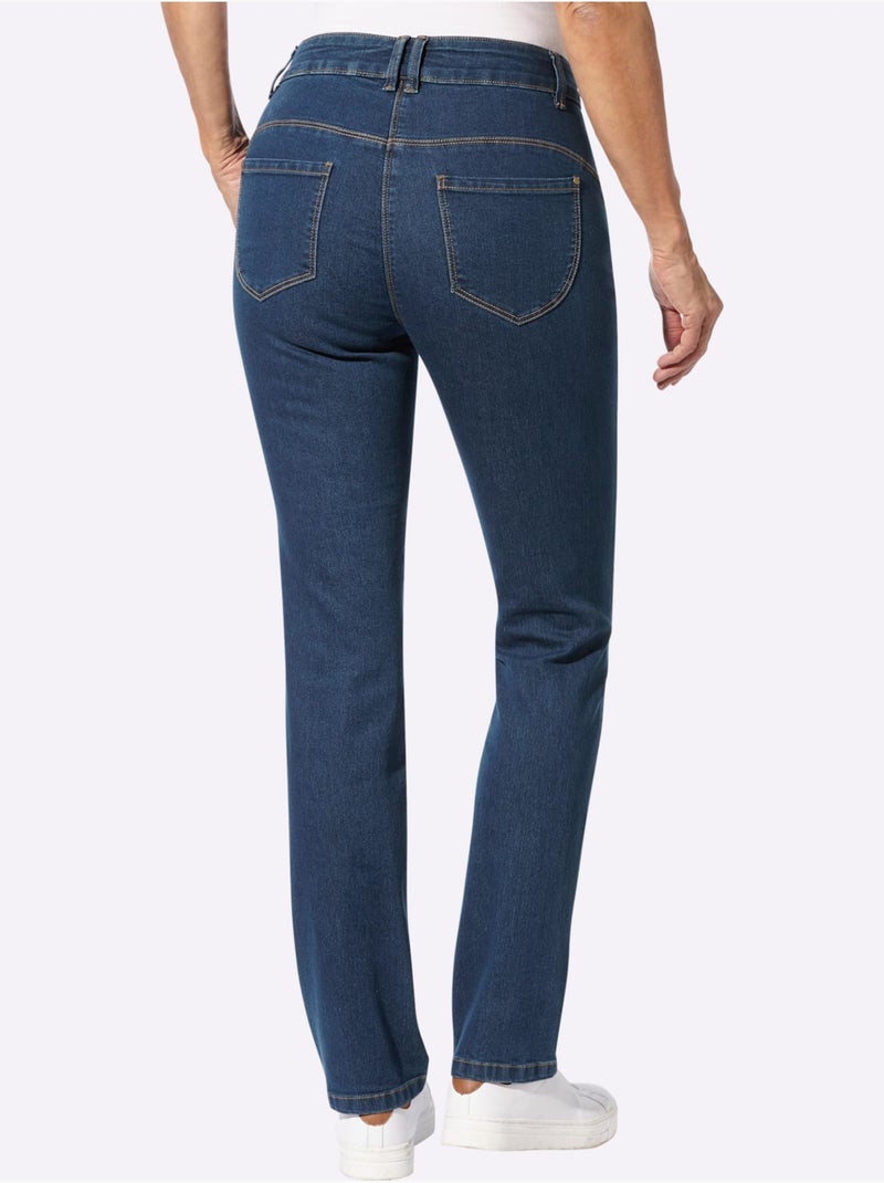 Jean avec coton - taille standard - witt Bleu jean - Kiabi
