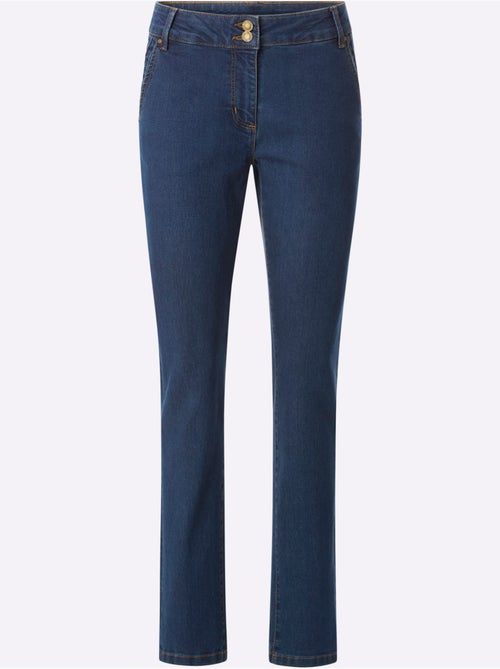 Jean avec coton - taille standard - witt - Kiabi Jean avec coton - taille standard - witt - Kiabi