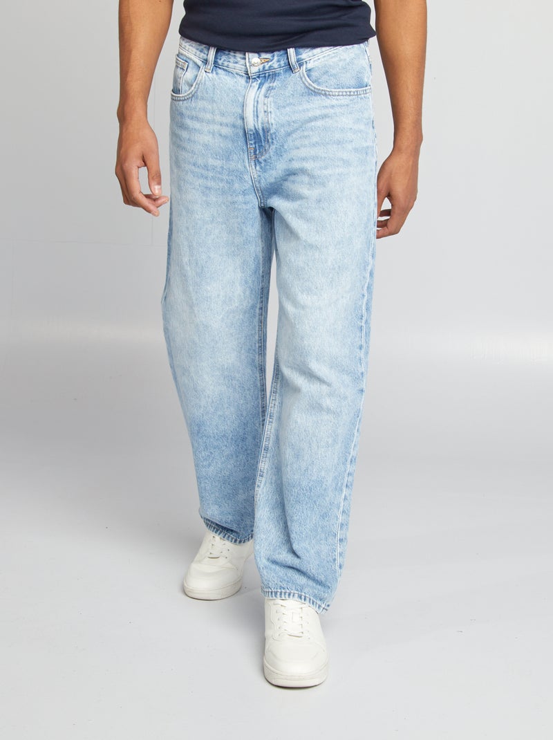 Jean baggy - Large Marine - Kiabi