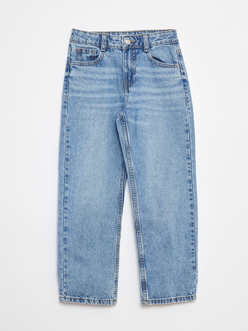 Jean baggy 5 poches Double stone - Kiabi