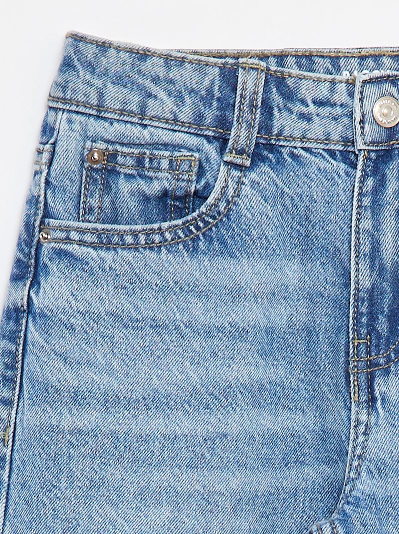 Jean baggy 5 poches Double stone - Kiabi