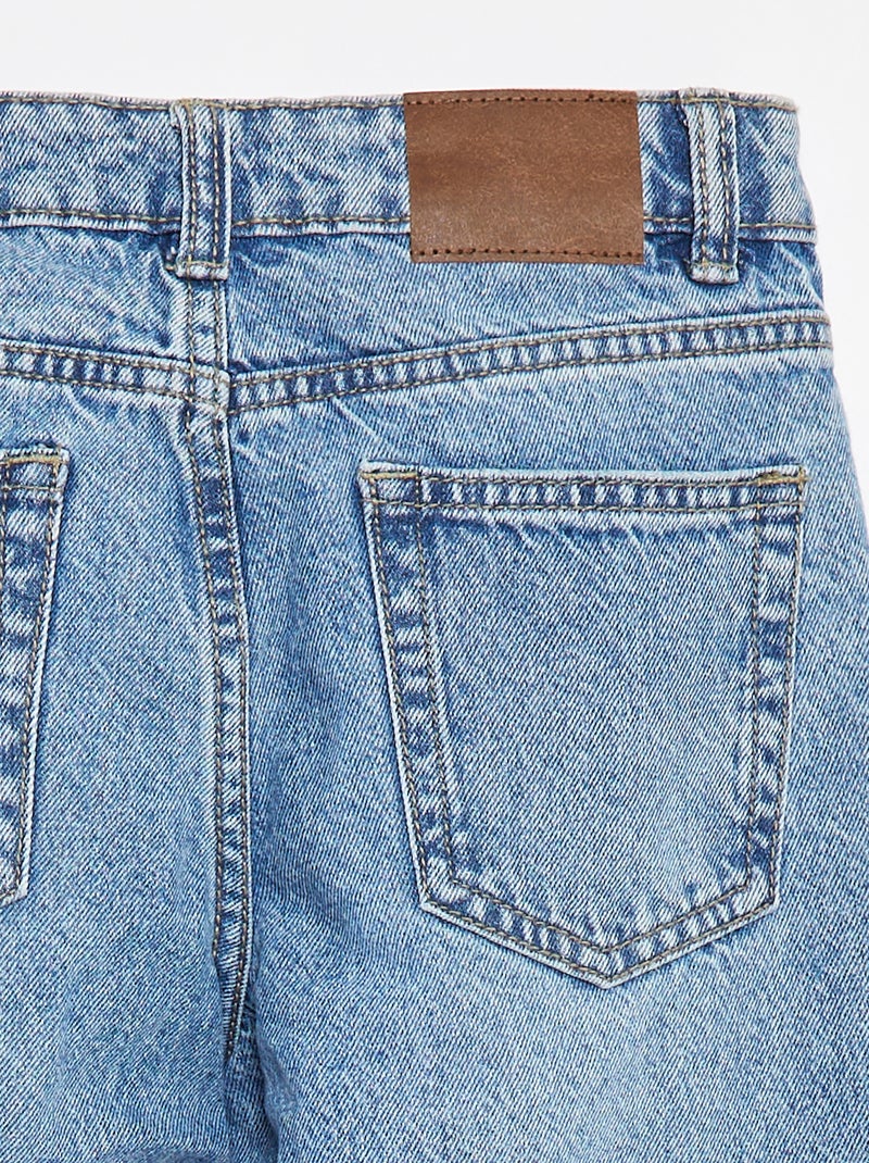 Jean baggy 5 poches Double stone - Kiabi
