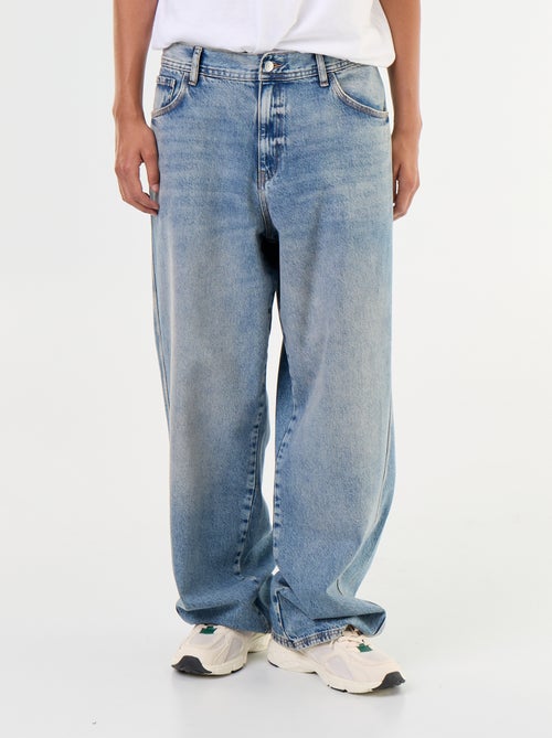 Jean baggy à 5 poches - Kiabi