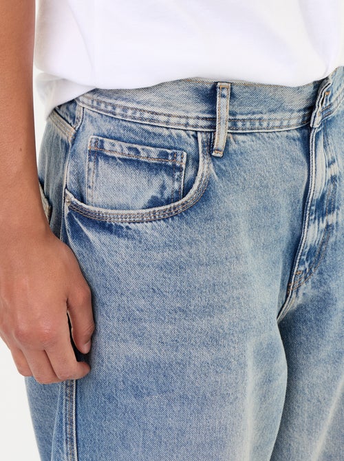 Jean baggy à 5 poches - Kiabi
