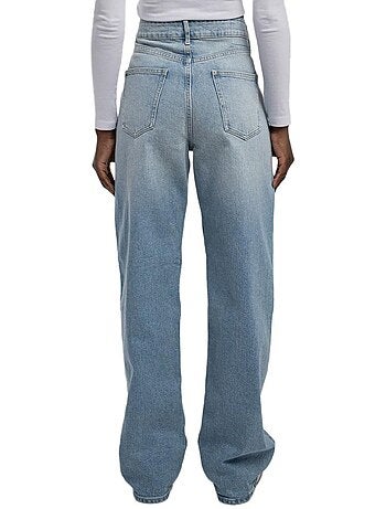 Jean Baggy Clair Femme Teddy Smith Tomboy