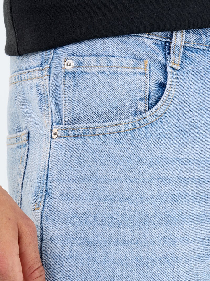 Jean baggy / coupe large Bleu - Kiabi