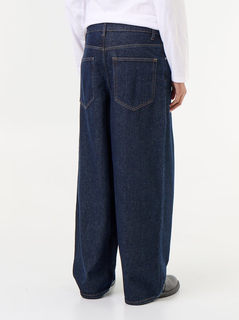 Jean baggy / coupe large Bleu - Kiabi