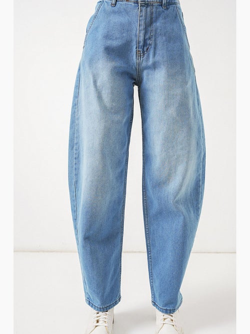Jean baggy taille haute bdart - Kiabi