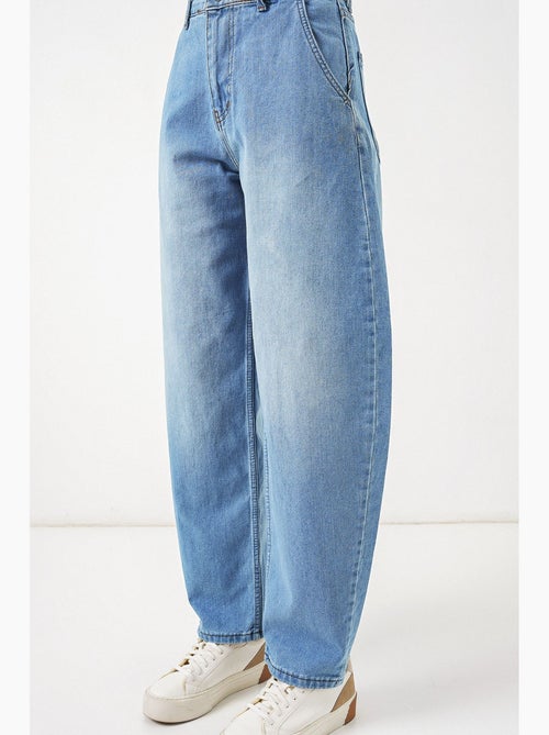 Jean baggy taille haute bdart - Kiabi