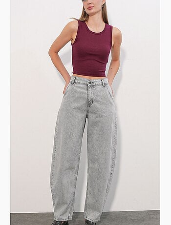 Jean baggy taille haute bdart