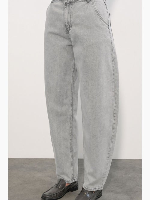 Jean baggy taille haute bdart - Kiabi
