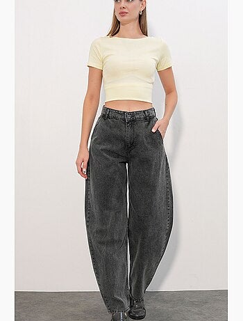 Jean baggy taille haute bdart