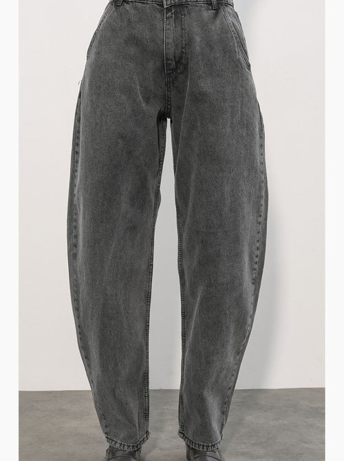Jean baggy taille haute bdart - Kiabi