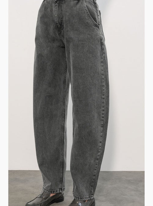 Jean baggy taille haute bdart - Kiabi