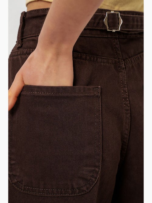 Jean baggy taille haute bdart - Kiabi