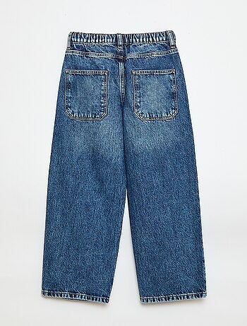 Jean baggy uni 5 poches