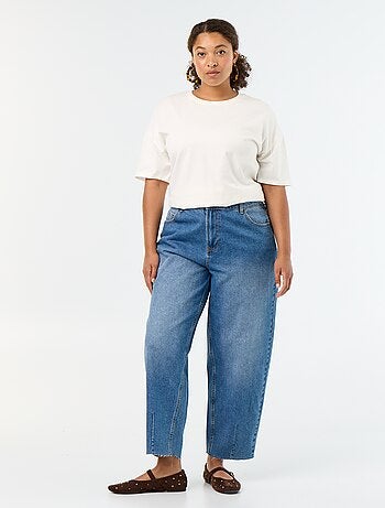 Jean barrel à 5 poches