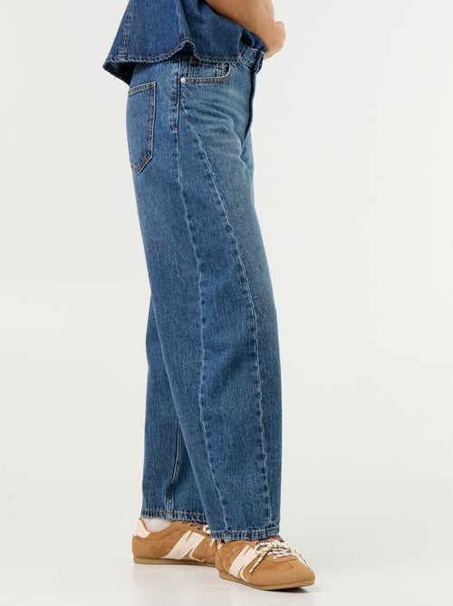 Jean barrel taille haute - Kiabi Jean barrel taille haute - Kiabi