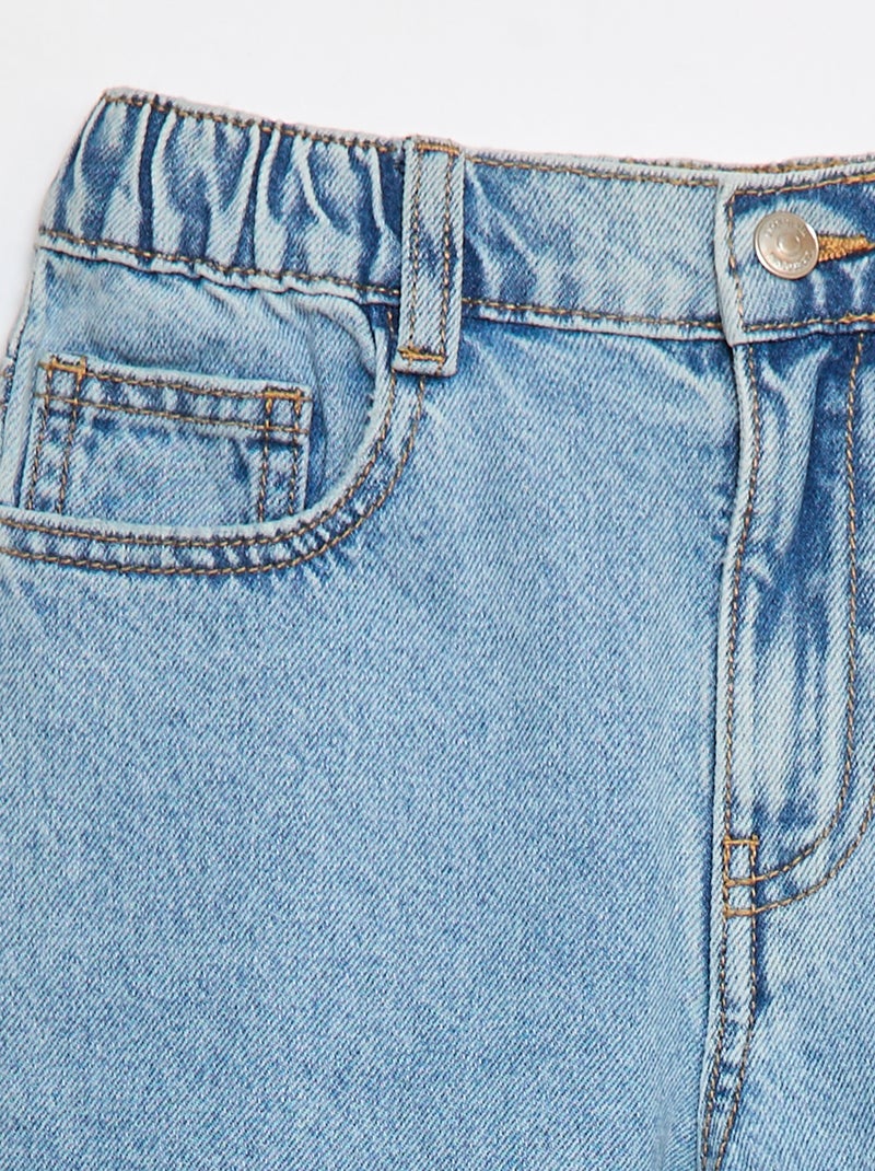 Jean barrel Triple stone - Kiabi