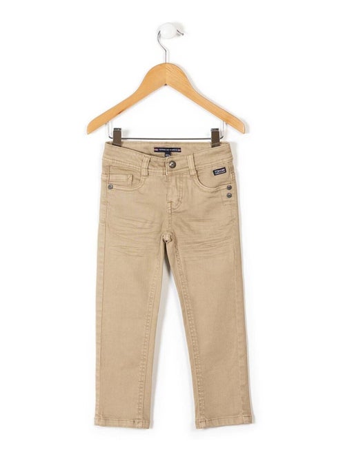 Jean beige Garçon - Terre de Marins - Kiabi