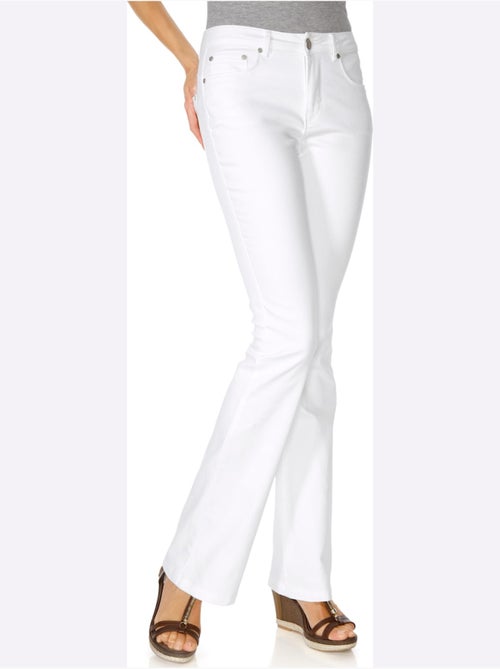 Jean bootcut - taille courte - helline - Kiabi