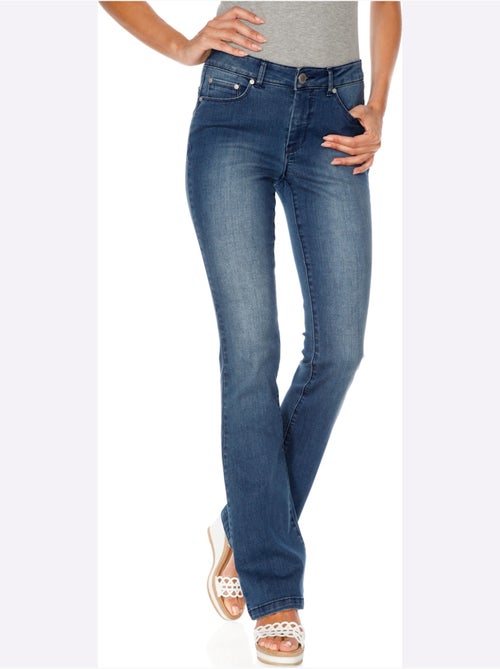 Jean bootcut - taille courte - helline - Kiabi