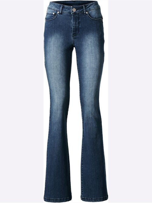 Jean bootcut - taille courte - helline - Kiabi