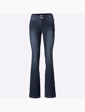 Jean bootcut - taille courte - helline