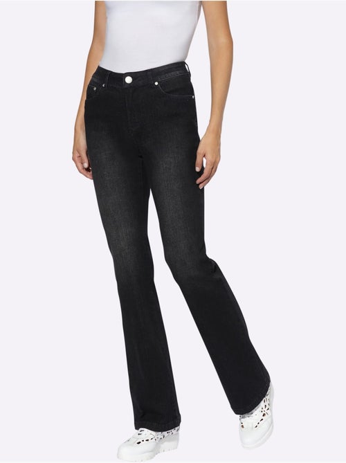 Jean bootcut - taille courte - helline - Kiabi