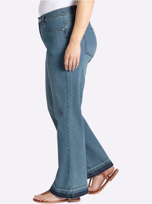 Jean Bootcut - Taille Standard - Sheego - Kiabi Jean Bootcut - Taille Standard - Sheego - Kiabi