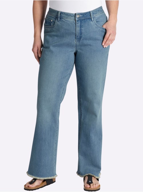 Jean Bootcut - Taille Standard - Sheego - Kiabi