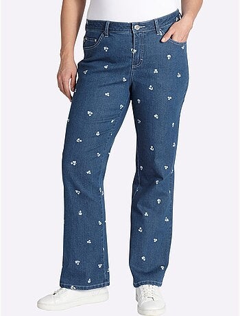 Jean Bootcut - Taille Standard - Sheego