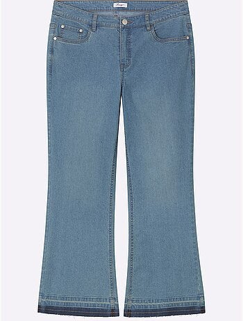 Jean Bootcut - Taille Standard - Sheego