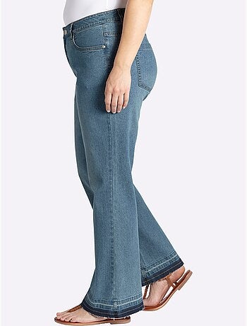 Jean Bootcut - Taille Standard - Sheego