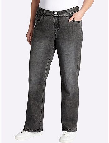 Jean Bootcut - Taille Standard - Sheego