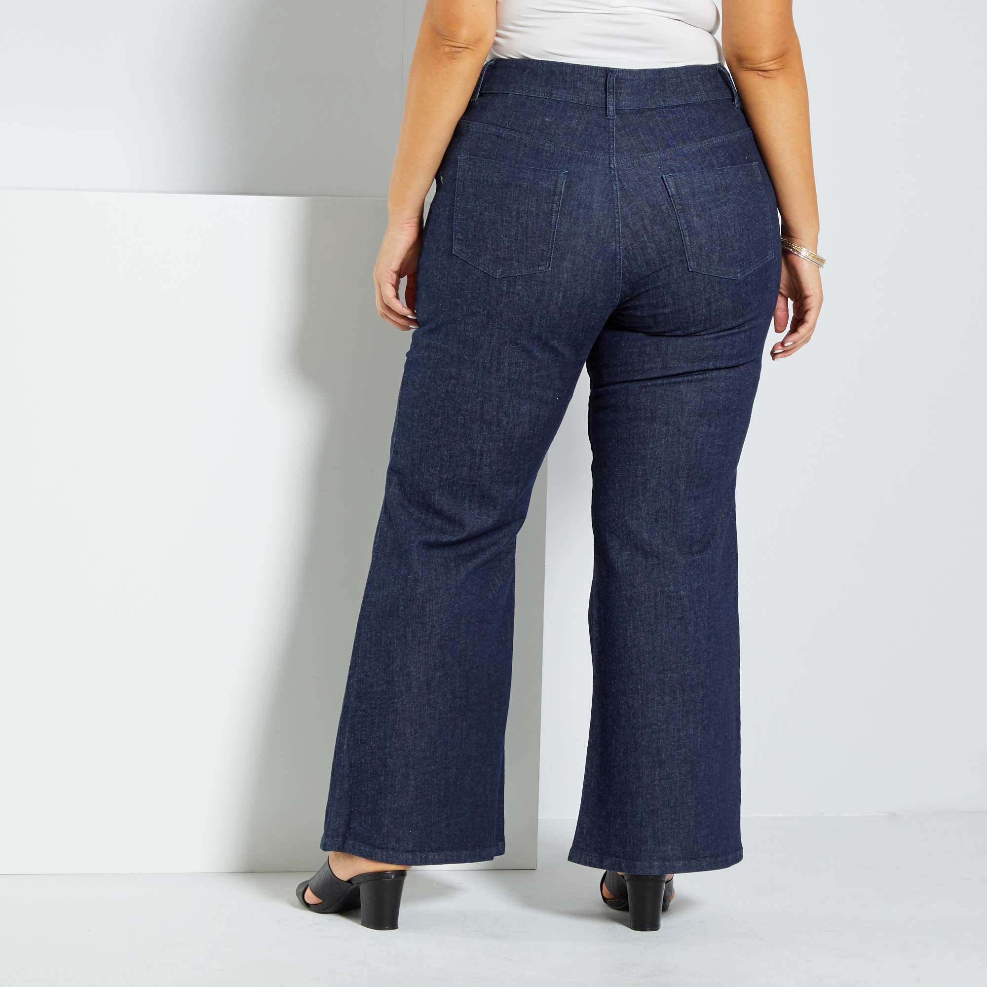 jean bootcut taille haute grande taille