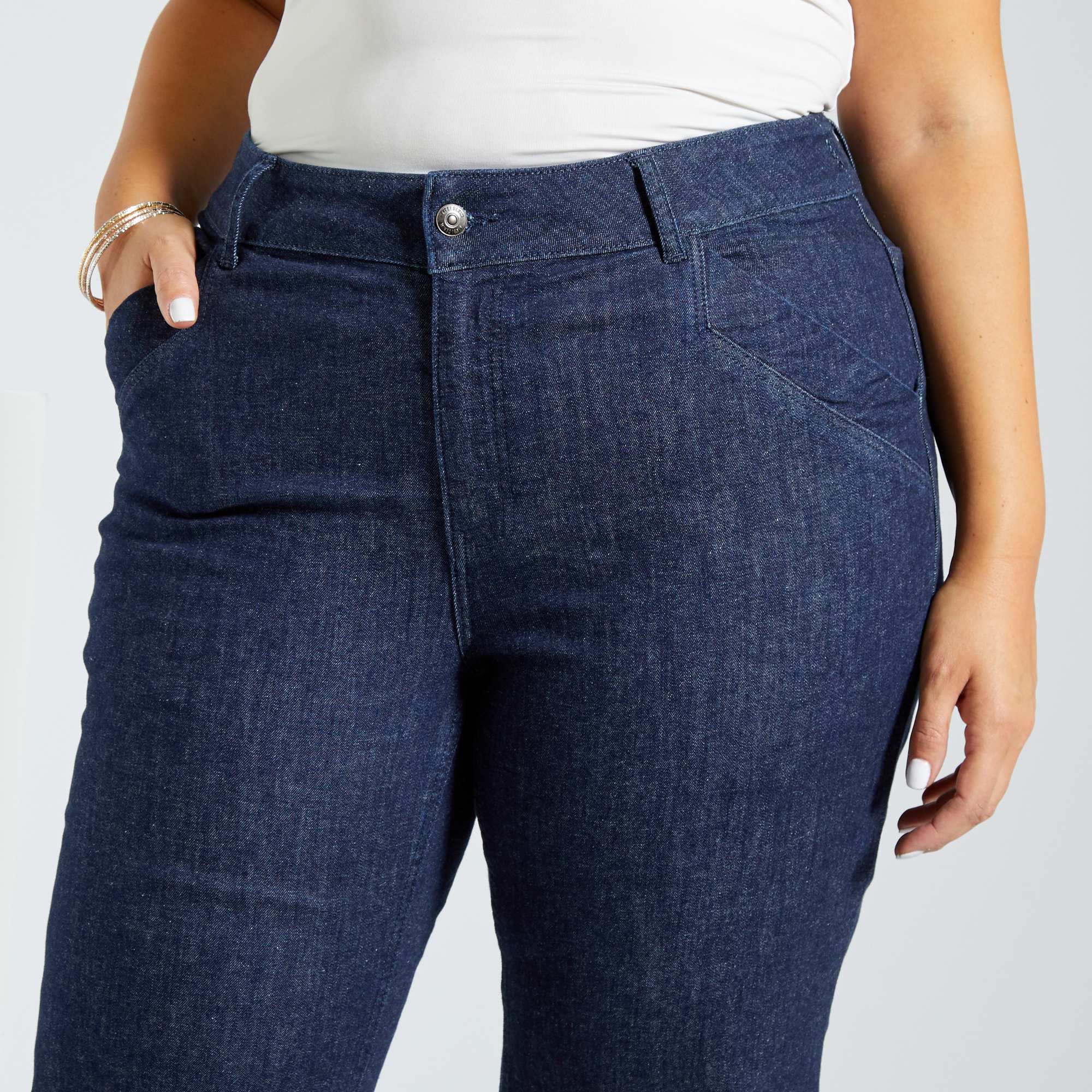 jean bootcut taille normale femme