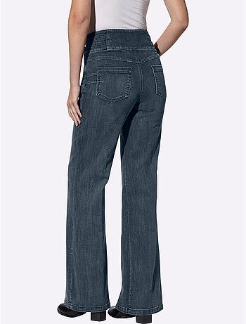 Jean bootcut brides décoratives - taille standard - helline
