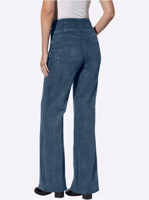 Jean bootcut brides décoratives - taille standard - helline - Kiabi