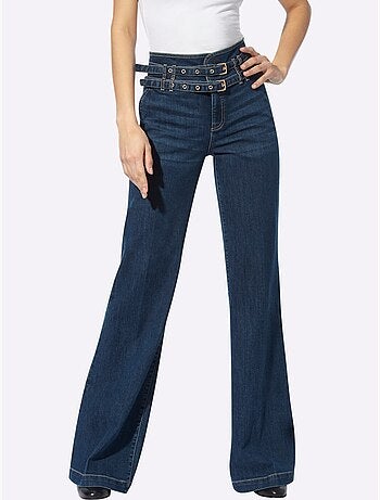 Jean Bootcut Ceinture - Taille Standard - Helline