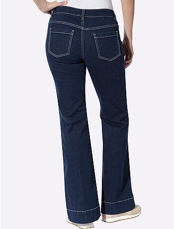 Jean bootcut coupe bootcut décontractée - taille standard - helline