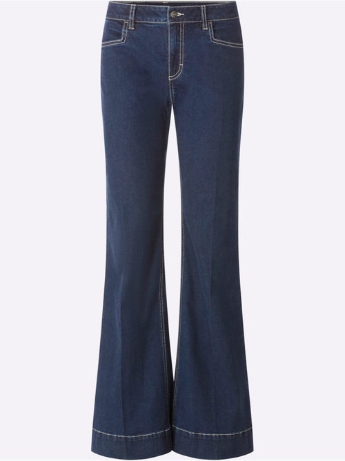 Jean bootcut coupe bootcut décontractée - taille standard - helline - Kiabi Jean bootcut coupe bootcut décontractée - taille standard - helline - Kiabi