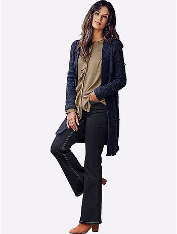 Jean bootcut coupe bootcut décontractée - taille standard - witt