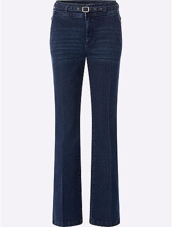 Jean Bootcut Denim Doux - Taille Standard - Moda Vilona